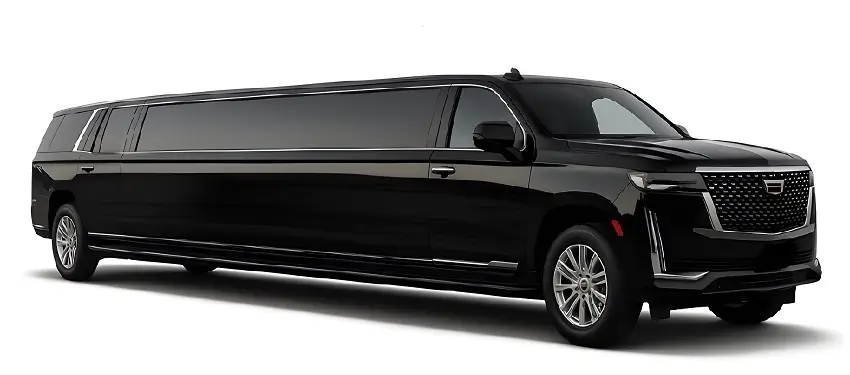 Elegant Limousines 10 black cadillac escalade limousine