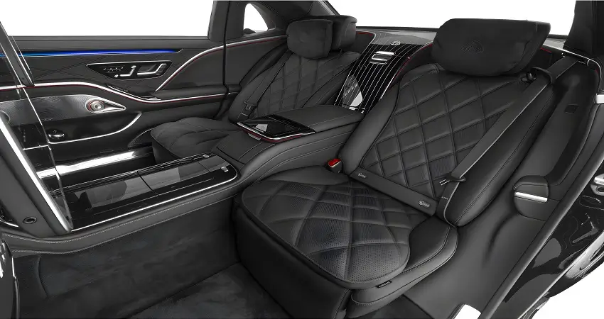 Premium Sedans 7 black mercedes S580 interior