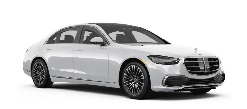 Premium Sedans 4 white mercedes S580